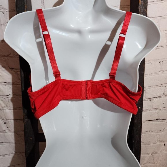 Dreamwear 42C Bra Padded Underwire Love Your Curves Red - Picture 2 of 4